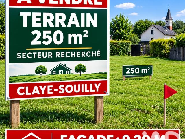 Vente Terrain à bâtir 250 m²