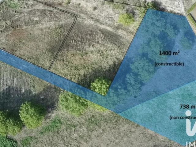 Vente Terrain à bâtir 2 138 m²
