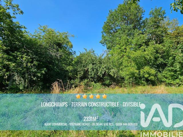 Vente Terrain à bâtir 2 331 m²