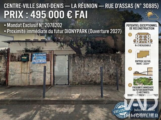 Vente Terrain à bâtir 333 m²