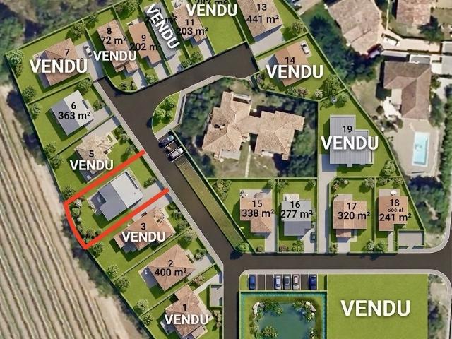Vente Terrain à bâtir 420 m²