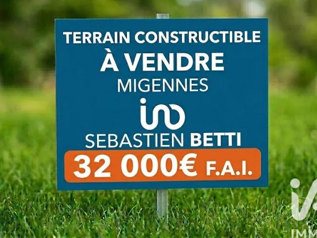 Vente Terrain à bâtir 567 m²