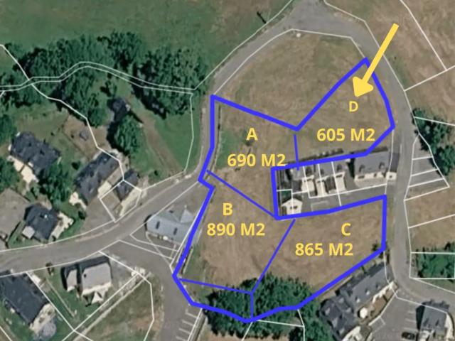 Vente Terrain à bâtir 605 m²