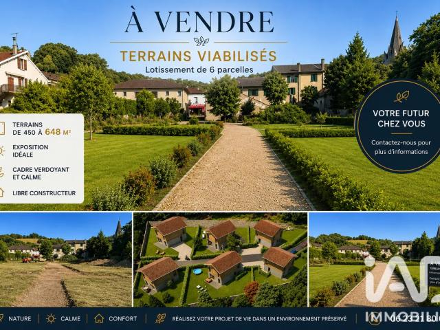 Vente Terrain à bâtir 648 m²