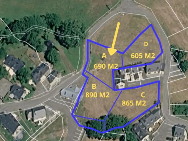 Vente Terrain à bâtir 690 m²