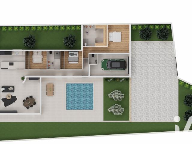 Vente Terrain à bâtir 723 m²