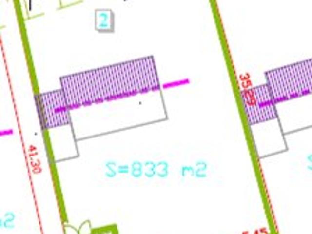 Vente Terrain à bâtir 833 m²