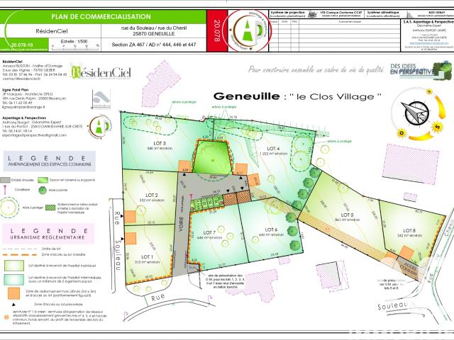 Vente Terrain à bâtir 861 m²