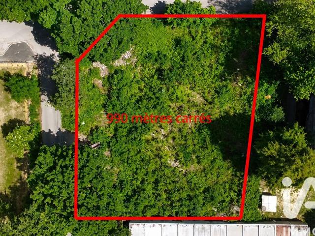 Vente Terrain à bâtir 990 m²