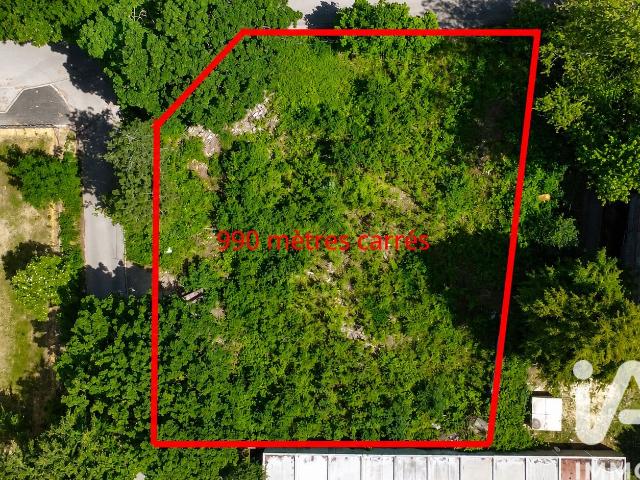 Vente Terrain à bâtir 990 m²