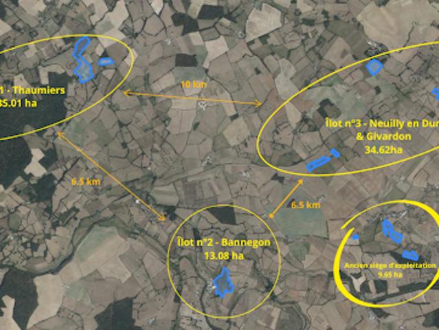 Vente Terrain agricole 827285 m2 Neuilly en Dun