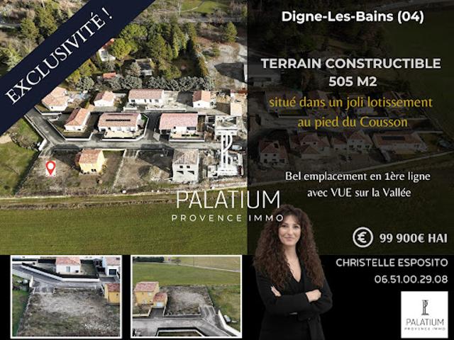 Vente Terrain constructible 0 m2 Digne les Bains
