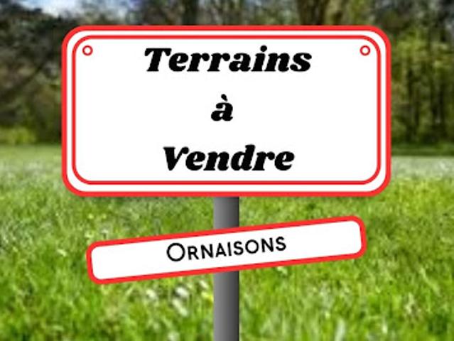 Vente Terrain constructible 0 m2 Ornaisons