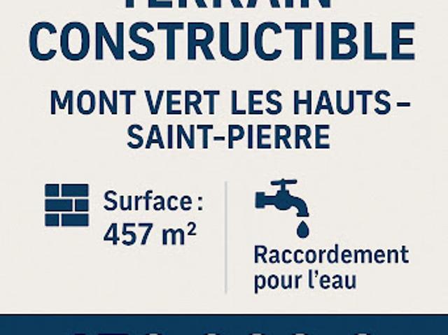 Vente Terrain constructible 0 m2 Saint Pierre
