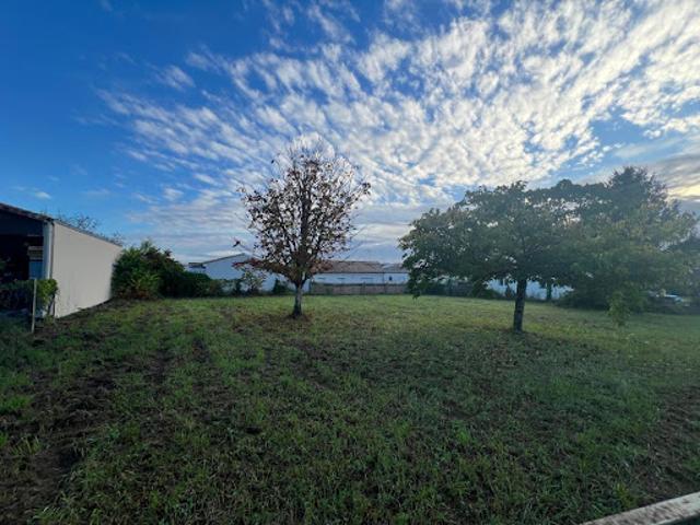Vente Terrain constructible 1040 m2 Meschers sur Gironde