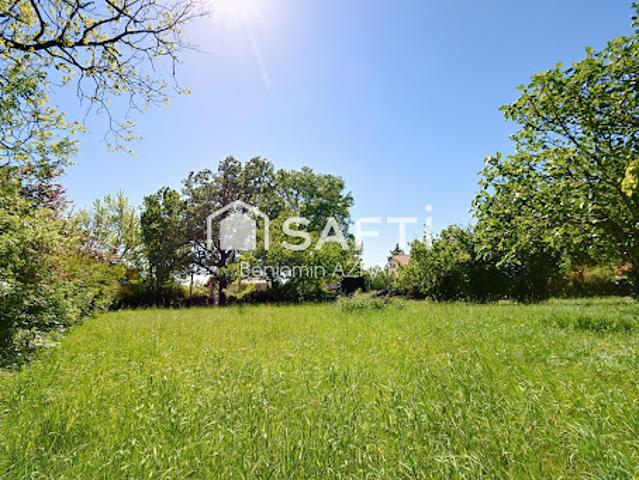 Vente Terrain constructible 1000 m2 Lasserre