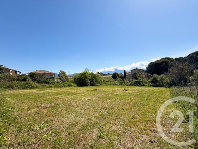Vente Terrain constructible 1021 m2 Calvi
