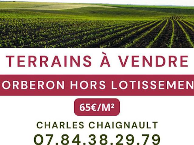 Vente Terrain constructible 1037 m2 Corberon