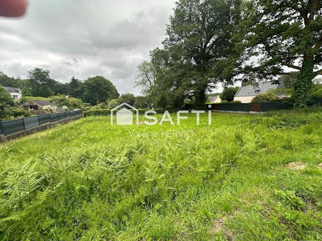 Vente Terrain constructible 1150 m2 Rochefort en Terre
