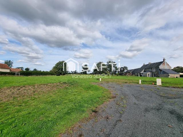 Vente Terrain constructible 1160 m2 Cahagnes
