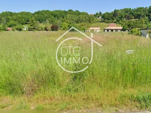 Vente Terrain constructible 1184 m2 Port Sainte Foy et Ponchapt