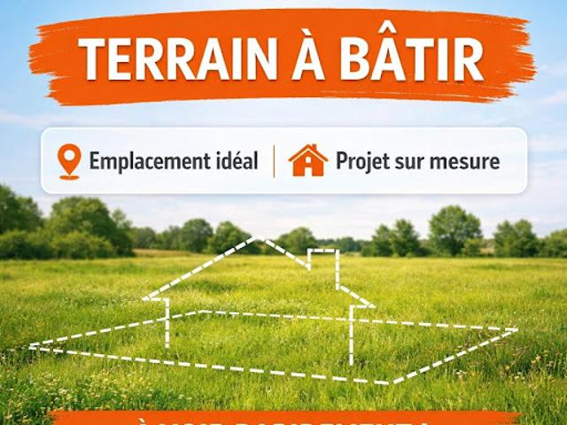 Vente Terrain constructible 1100 m2 Hyenville