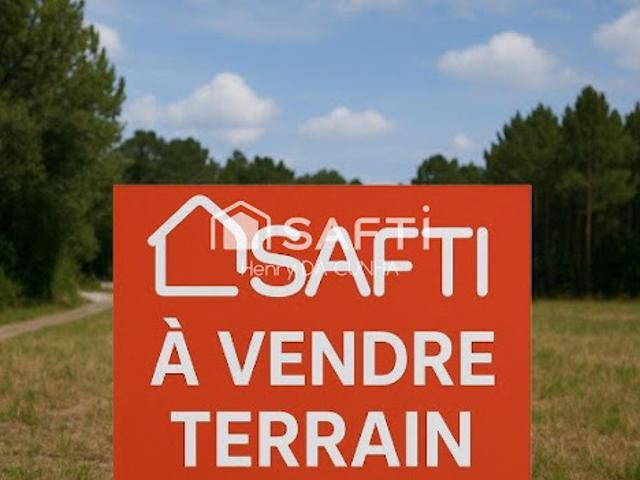 Vente Terrain constructible 1100 m2 Saugnacq et Muret