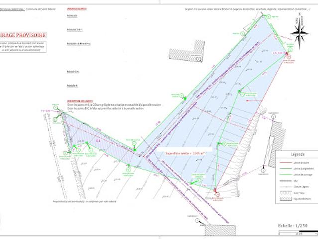 Vente Terrain constructible 1245 m2 Saint Héand