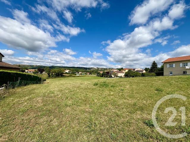 Vente Terrain constructible 1297 m2 Le Monteil