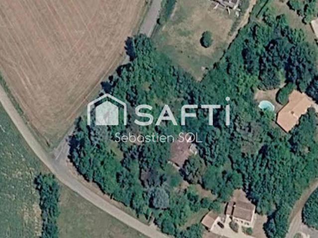 Vente Terrain constructible 1200 m2 Saint Nauphary