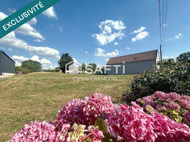 Vente Terrain constructible 1235 m2 Guyencourt Saulcourt