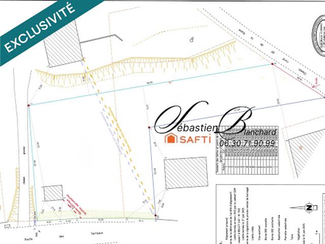 Vente Terrain constructible 1500 m2 Arvière en Valromey