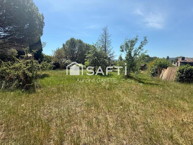 Vente Terrain constructible 1850 m2 Montauroux