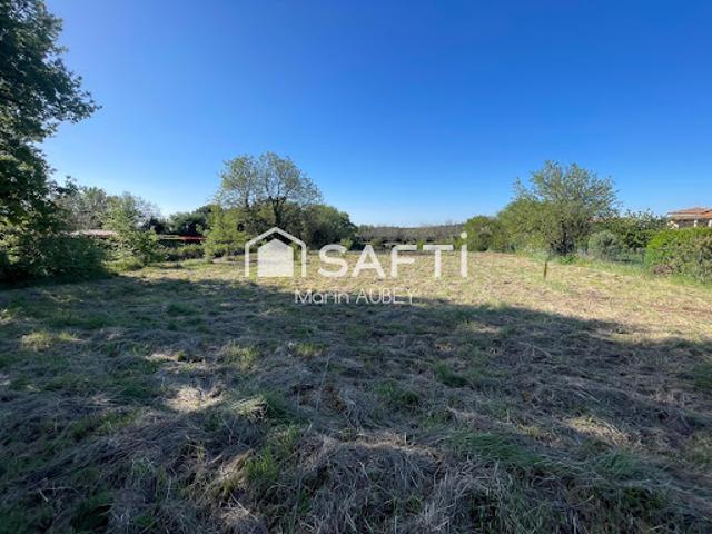 Vente Terrain constructible 1880 m2 La Bruguière