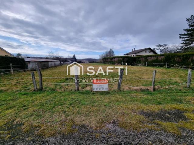 Vente Terrain constructible 1980 m2 Fleurey lès Saint Loup