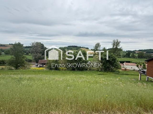 Vente Terrain constructible 1926 m2 La Sauvetat de Savères
