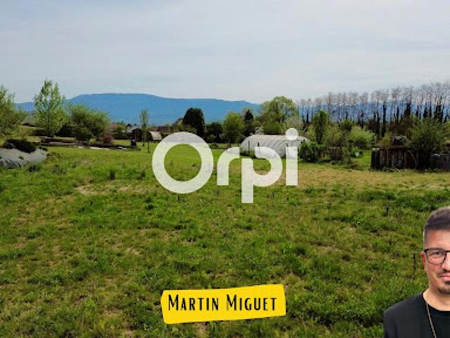 Vente Terrain constructible 2244 m2 Romagnieu