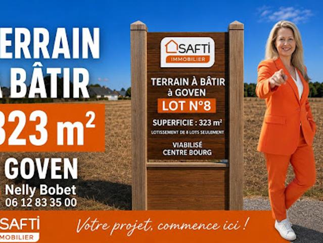 Vente Terrain constructible 323 m2 Goven