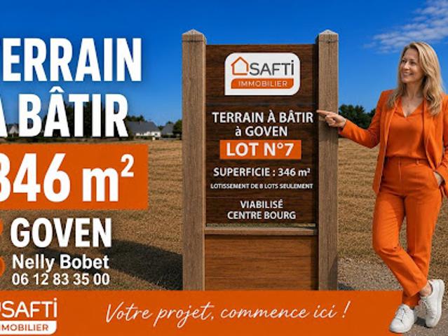 Vente Terrain constructible 346 m2 Goven