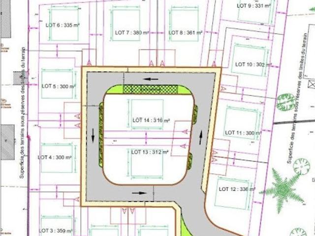 Vente Terrain constructible 361 m2 Pont de Chéruy
