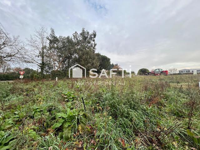 Vente Terrain constructible 397 m2 Moutiers les Mauxfaits