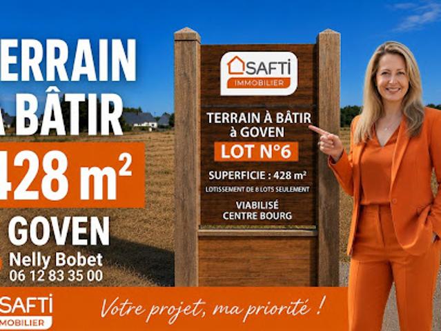 Vente Terrain constructible 428 m2 Goven