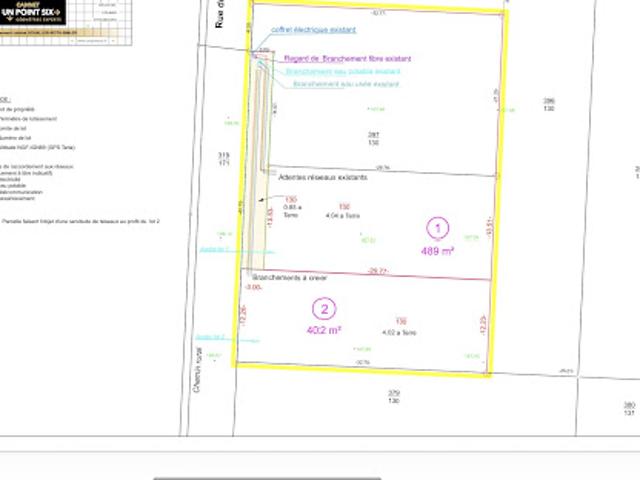 Vente Terrain constructible 489 m2 Saasenheim
