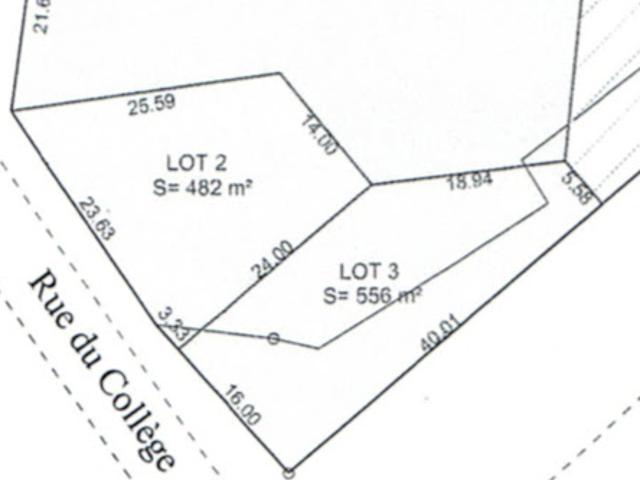 Vente Terrain constructible 482 m2 Les Achards
