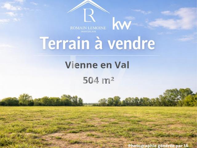 Vente Terrain constructible 504 m2 Vienne en Val