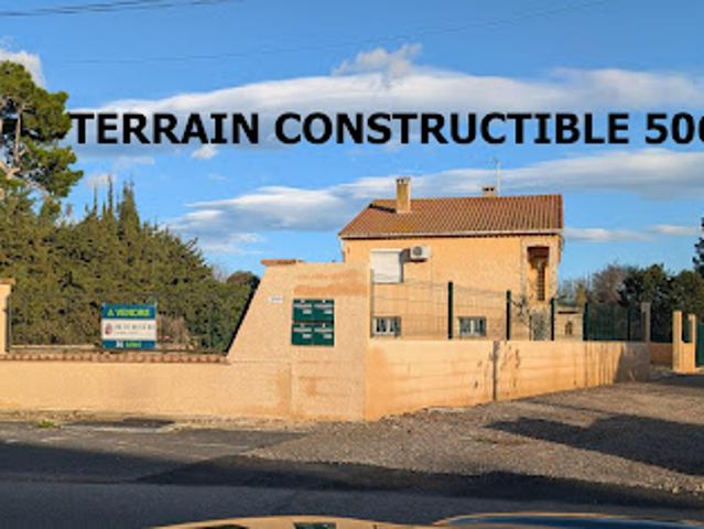 Vente Terrain constructible 506 m2 Pezenas