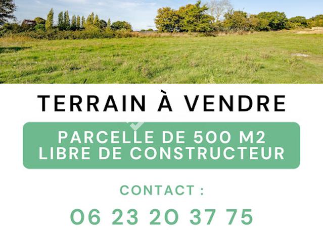 Vente Terrain constructible 500 m2 Erquy