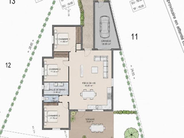 Vente Terrain constructible 550 m2 Mouilleron le Captif