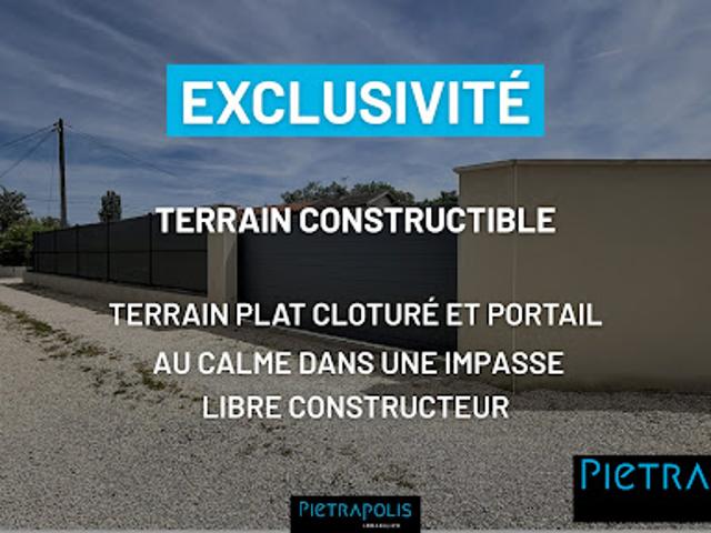 Vente Terrain constructible 565 m2 Sainte euphemie