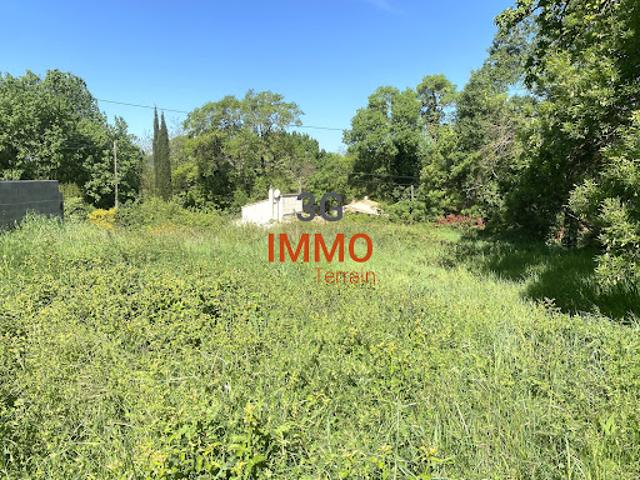 Vente Terrain constructible 600 m2 Saint Chaptes
